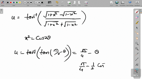 differentiate-tan-1leftfracsqrt1x2-sqrt1-x2sqrt1x2sqrt1-x2right-wrt-cos-1-x2-2