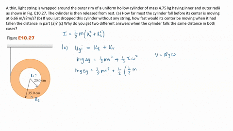 a-thin-light-string-is-wrapped-around-the-outer-rim-of-a-uniform-hollow-cylinder-of-mass-475-kg-ha-2