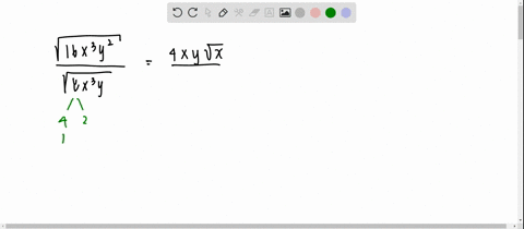 simplify-fracsqrt16-x3-y2sqrt8-x3-y