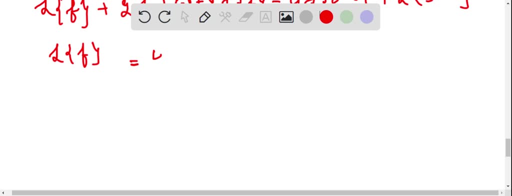Solved Use The Laplace Transform To Solve The Given Integral Equation