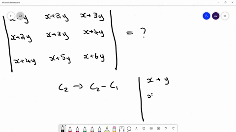 SOLVED:A is a third order matrix with its elements real. If the value ...