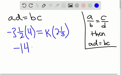 solve-the-proportion-frac-3-frac12kfrac2-frac134