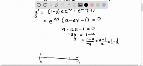 find-the-maximum-and-minimum-of-y1-x-ea-x-on-01-where-0a