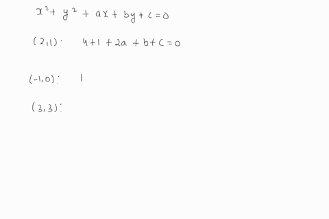 find-the-equation-of-the-circle-passing-through-the-given-points-21-10-text-and-33