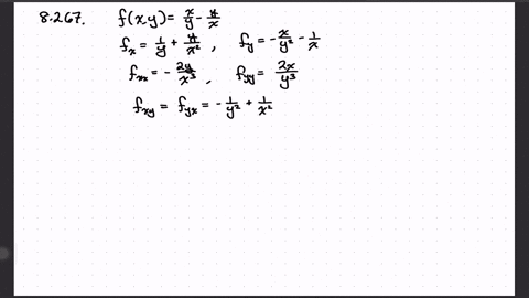 find-f_x-xx-y-f_x-yx-y-f_y-xx-y-and-f_v-vx-y-for-each-function-f-fx-yfracxy-fracyx