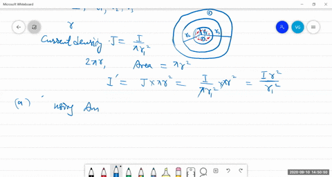 a-portion-of-a-long-cylindrical-coaxial-cable-is-shown-in-the-accompanying-figure-a-current-i-flows-