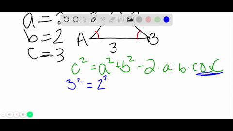 if-the-sides-of-a-triangle-are-a2-b2-and-c3-find-the-measures-of-the-three-angles-round-to-the-neare