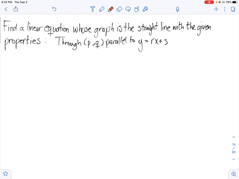 in-exercises-61-80-find-a-linear-equation-whose-graph-is-the-straight-line-with-the-given-propert-16