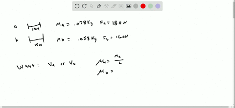 two-strings-each-150-mathrmm-long-are-stretched-side-by-side-one-string-has-a-mass-of-780-mathrmg-an