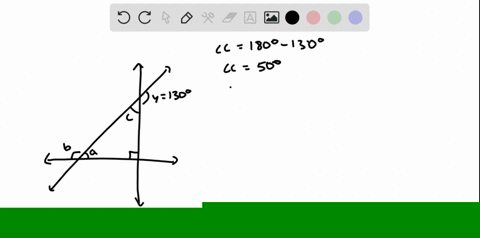given-that-angle-y130circ-find-the-measures-of-angle-a-and-angle-b-the-figure-cannot-copy