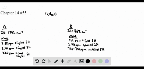 identify-the-structures-of-isomers-textbfa-and-textbfb-molecular-formula-c_9h_10o-compound-textbfa-i