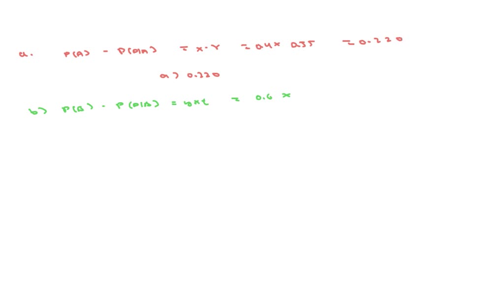 The accompanying tree diagram represents a two-stage experiment. Use ...