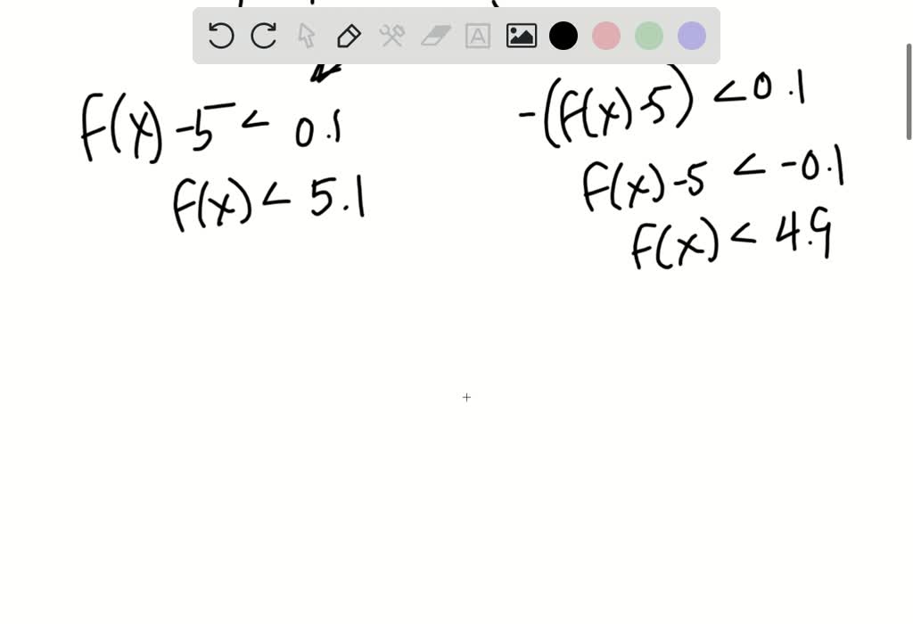 SOLVED Consider The Function F x 3 X 2 As X Approaches 1 F x