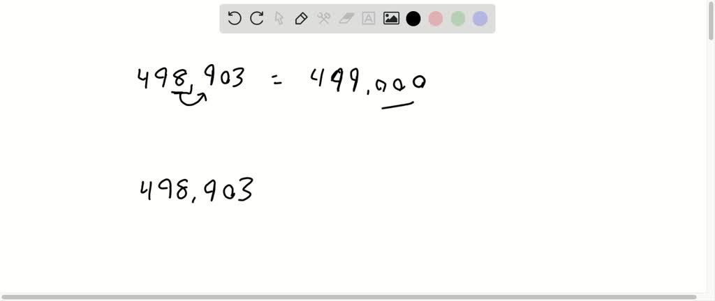 SOLVED:A) Complete the following table by rounding the numbers on the ...