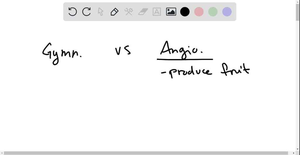 SOLVEDGymnosperms and angiosperms have the following in common except