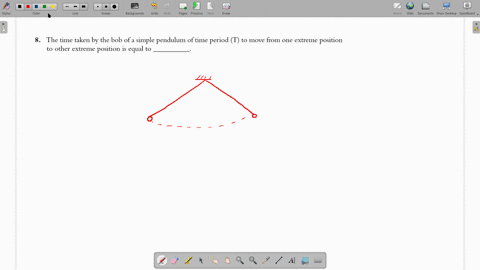 fill-in-the-blanks-fracmathrmt2-the-time-taken-to-perform-one-to-and-fro-motion-or-from-one-extreme-