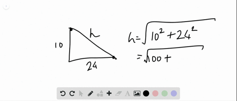 find-the-length-of-the-hypotenuse-of-a-right-triangle-whose-sides-are-10-inches-and-24-inches-a-5-ma