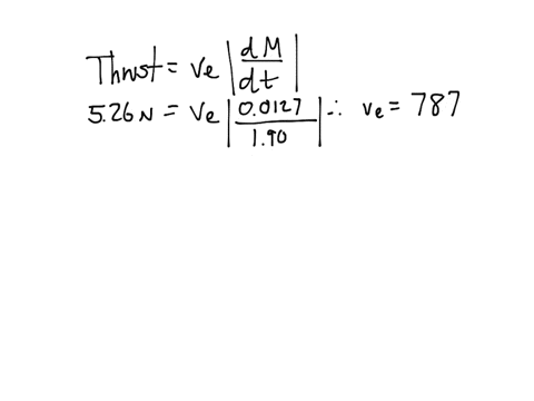 a-model-rocket-engine-has-an-average-thrust-of-526-n-it-has-an-initial-mass-of-255-g-which-includes-