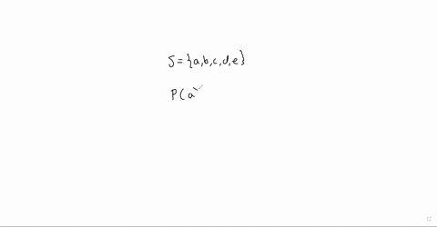 let-ua-b-c-d-e-be-the-sample-space-of-an-experiment-where-the-outcomes-are-equally-likely-find-the-p