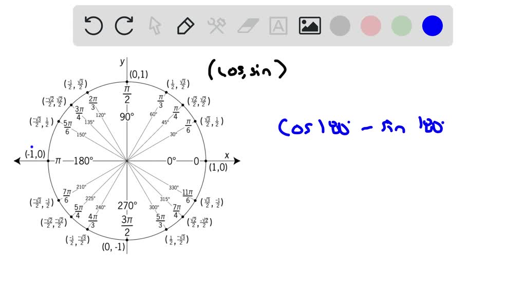 find the value of sin 150 cos 180 calculator