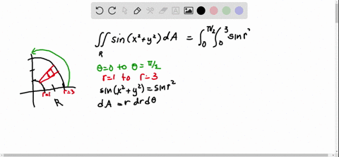 evaluate-the-given-integral-by-changing-to-polar-coordinates-beginarrayliint_r-sin-leftx2y2right-d-a