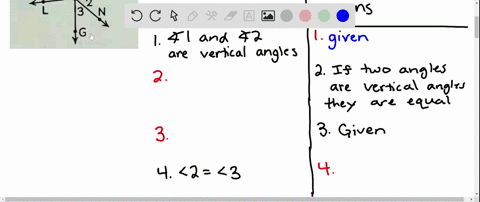 copy-and-complete-the-following-proofs-figure-cant-copy-given-angle-1-and-angle-2-are-vertical-angle