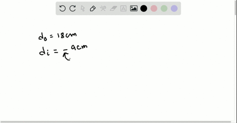 SOLVED Suppose Height of Object is 3 cm. Height of Image is 12