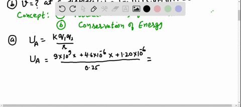 a-point-charge-q460-mu-mathrmc-is-held-fixed-at-the-origin-a-second-point-charge-q120-mu-mathrmc-w-2