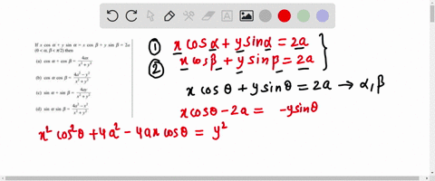 if-x-cos-alphay-sin-alphax-cos-betay-sin-beta2-a-0alpha-betapi-2-then-a-cos-alphacos-betafrac4-a-xx2