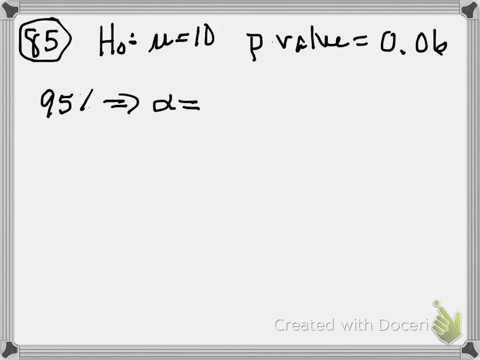 tests-and-cis-the-p-value-for-a-two-sided-test-of-the-null-hypothesis-h_0-mu10-is-006-a-does-the-95-