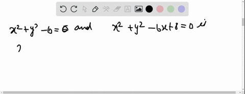 two-circles-x2y26-and-x2y2-6-x80-are-given-then-the-equation-of-the-circle-through-their-points-of-i