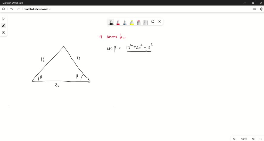 SOLVED:Truss Construction Find angle βin the truss shown in the figure.