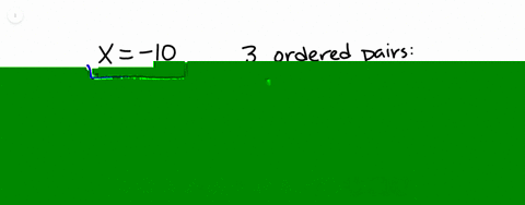 find-three-ordered-pairs-that-are-solutions-of-the-equation-x-10