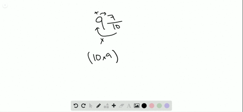 find the reciprocal of 9