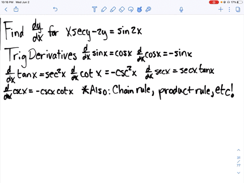 find-the-derivatives-of-the-given-functions-x-sec-y-2-ysin-2-x-2