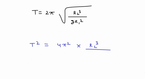 the-radius-of-a-planet-is-r_1-and-a-satellite-revolves-round-it-in-a-circle-of-radius-r_2-the-time-p
