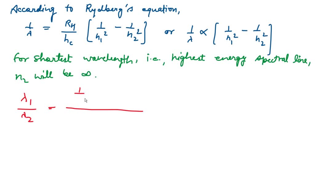 solved-the-ratio-of-the-shortest-wavelength-of-two-spectral-series-of