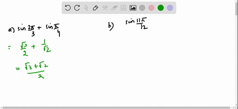 exer-5-10-find-the-exact-values-a-sin-frac2-pi3sin-fracpi4-b-sin-frac11-pi12lefttext-use-frac11-pi12