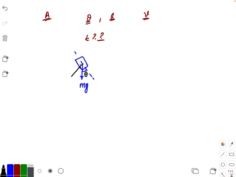 a-block-a-can-slide-on-a-frictionless-incline-of-angle-theta-and-length-l-kept-inside-an-elevator-go