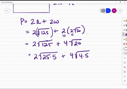the-perimeter-p-of-a-rectangle-with-length-l-and-width-w-is-given-by-the-formula-p2-l2-w-the-area--7