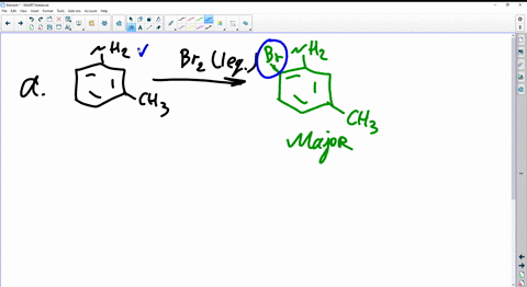 give-the-structures-of-the-major-organic-products-you-would-expect-from-reaction-of-m-toluidine-m-me