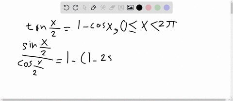 find-exact-solutions-where-0-leq-x2-pi-tan-fracx21-cos-x