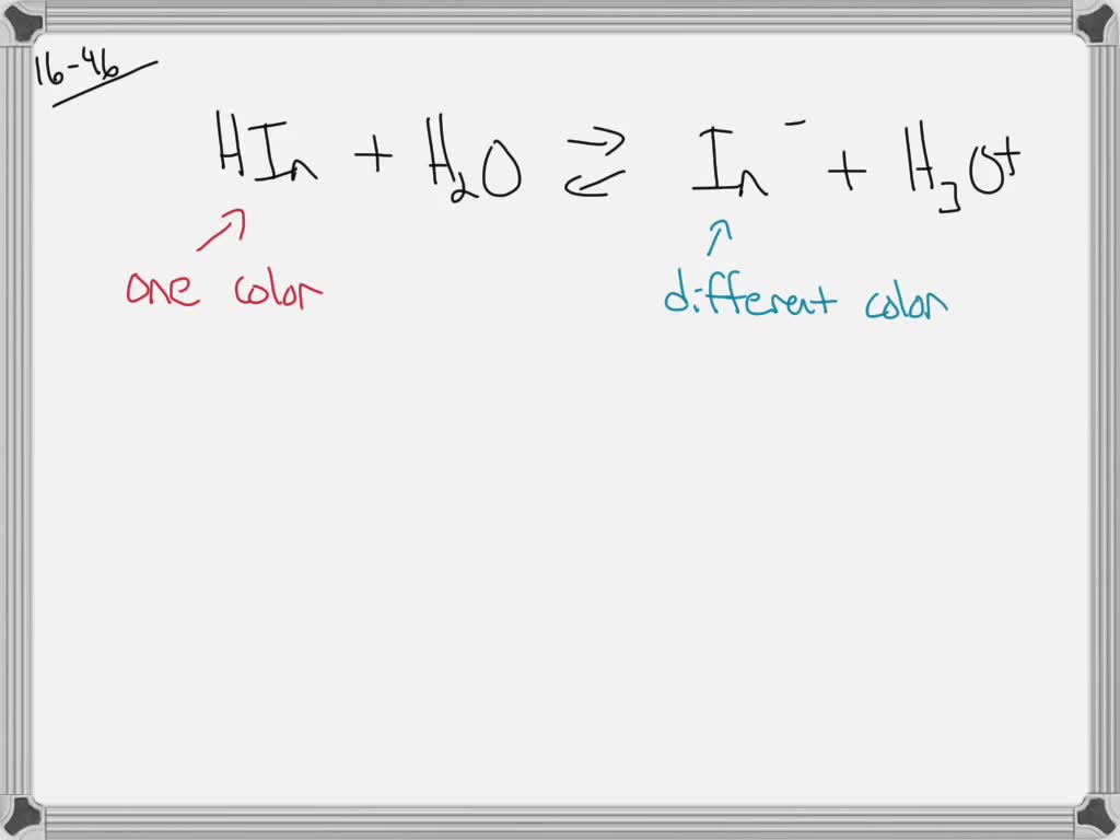 SOLVEDQualitatively, describe how an acidbase indicator works. Why do