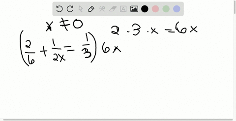 solve-if-no-solution-exists-state-this-frac26frac12-xfrac13
