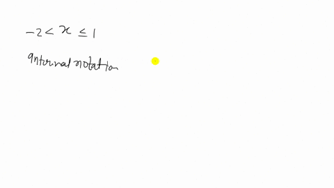 SOLVED:Express the inequality in interval notation, and then graph the ...