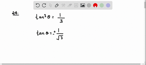 solve-each-equation-on-the-interval-tan-2-thetafrac13