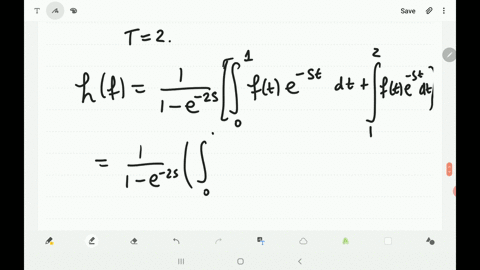 Solved Determine The Laplace Transform Of The Giv