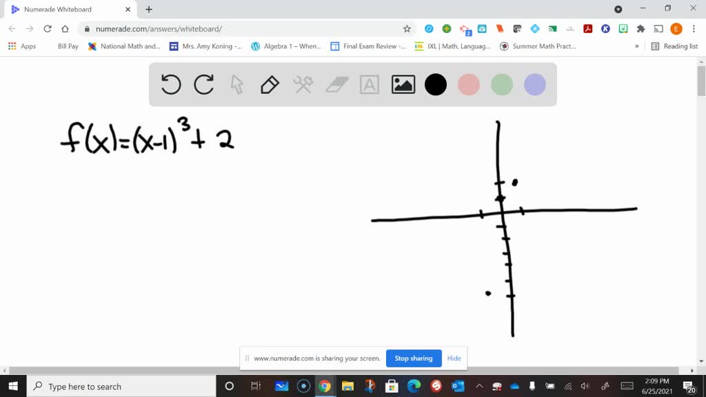 SOLVED:Graph the function with a graphing calculator. Then visually ...