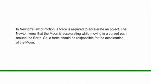 why-did-newton-think-that-a-force-must-act-on-the-moon