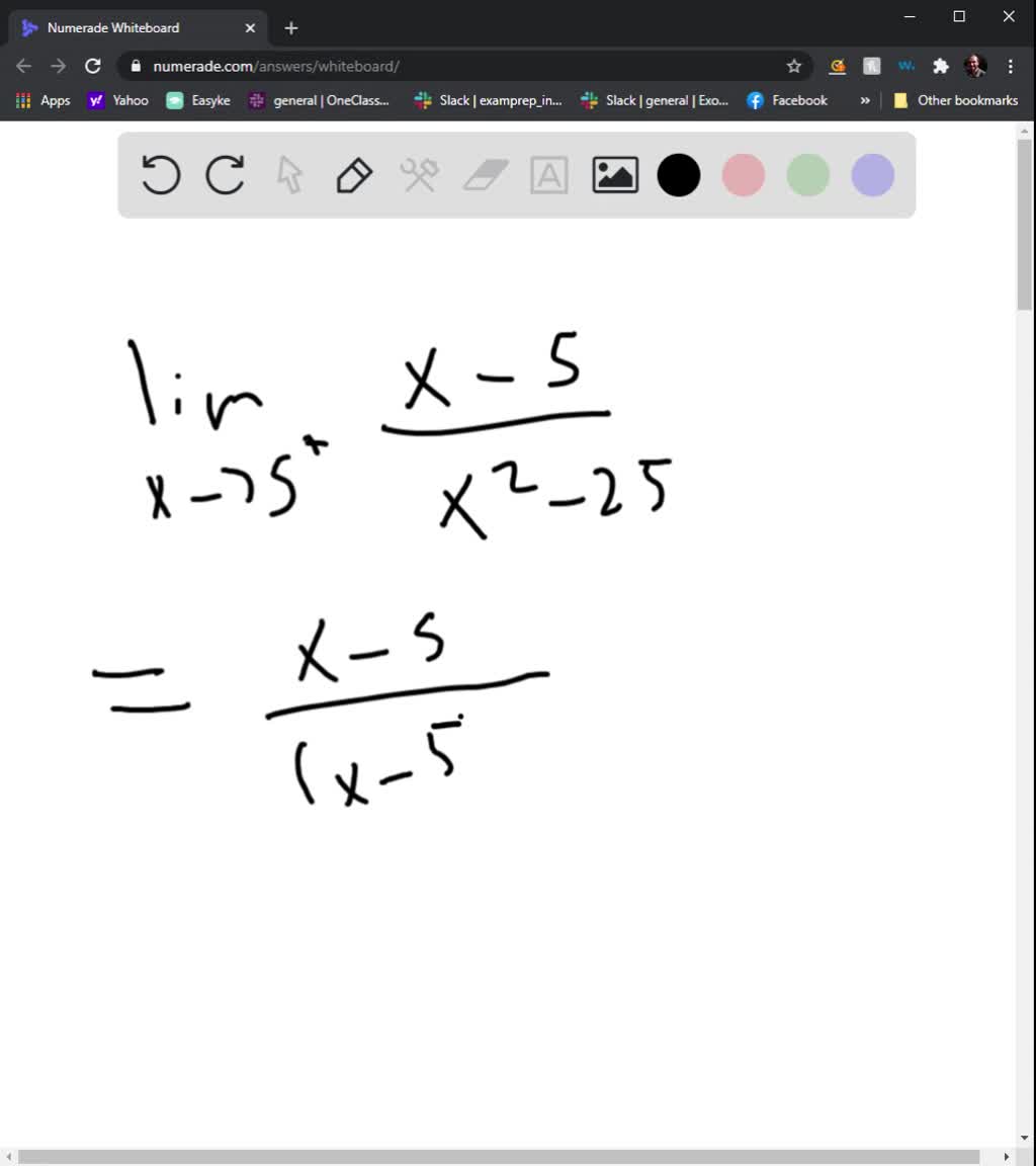 Calcular el limite En los ejercicios 7-26, calcule el límite (si existe ...